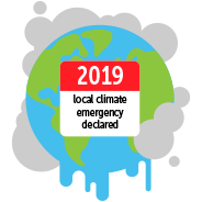 local climate emergency declared in 2019